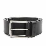 Leren heren jeans riem Levi - Zwart - 4 cm - Maat: 85 cm, Kleding | Heren, Riemen en Ceinturen, Riem of Ceintuur, DTCH.FIT, Verzenden