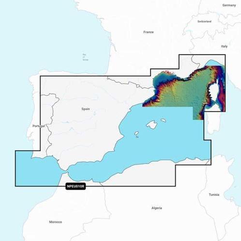 Navionics MSD Platinum+ Regular Spanje, Middellandse Zeekust, Watersport en Boten, Bootonderdelen, Nieuw, Zeilboot of Motorboot