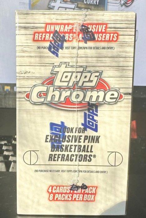 2024/25 Topps Chrome Stephen Curry - 1 Sealed box - Near, Verzamelen, Stickers