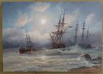 Karpenko Vitalii - Seascape with ships