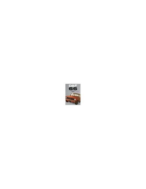 1972 DAF 66 SEDAN BROCHURE NEDERLANDS, Boeken, Auto's | Folders en Tijdschriften
