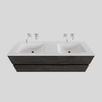 Badkamermeubel Solid Surface BWS Oslo 150x46 cm Dubbel Wood, Ophalen of Verzenden, Nieuw, Bad