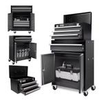 2-in-1 Gereedschapswagen – Verrijdbare Kast met Laden, Verzenden, Nieuw in verpakking