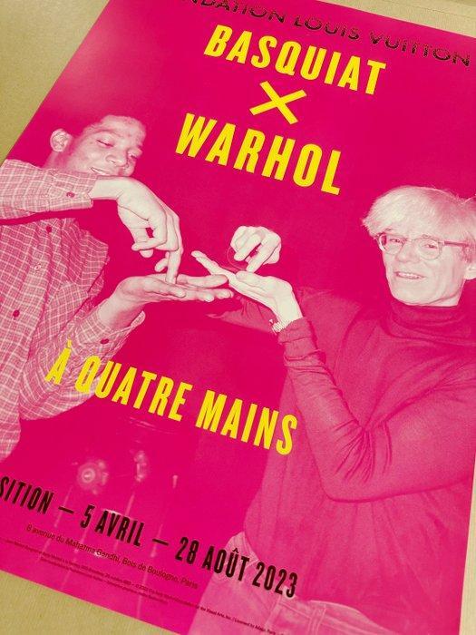 Basquiat x Warhol - Á Quatre Mains poster – Poster Museum