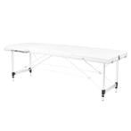 INKLAPBARE MASSAGETAFEL ALU COMFORT  3 DELIG WIT, Witgoed en Apparatuur, Persoonlijke-verzorgingsapparatuur, Nieuw, Overige typen