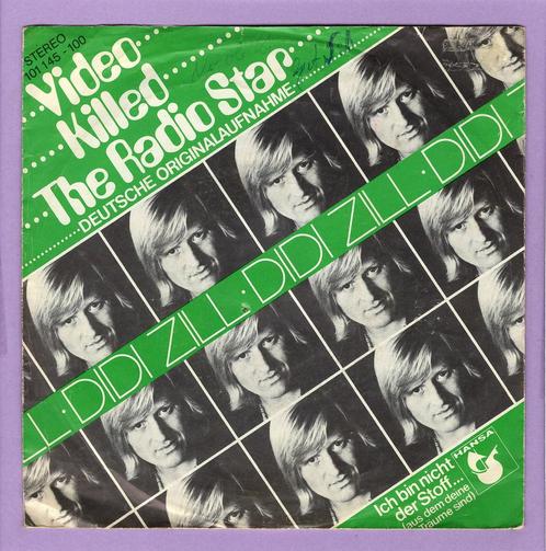 Didi Zill – Video Killed The Radio Star / Ich Bin Nicht..., Cd's en Dvd's, Vinyl Singles, Verzenden