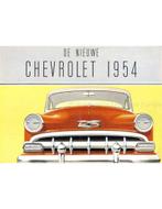 1954 CHEVROLET PROGRAMMA BROCHURE NEDERLANDS, Boeken, Auto's | Folders en Tijdschriften, Nieuw, Chevrolet, Author