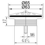 Xellanz Korv Open Afvoerplug - Rooster - 5/4inch - Chroom, Ophalen of Verzenden, Nieuw