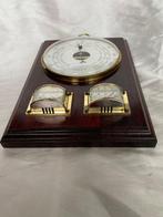 Weerstation - Vintage weerstation inclusief barometer,, Antiek en Kunst