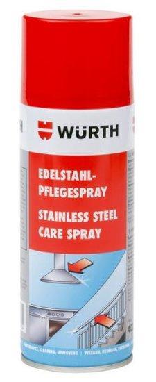 Wurth RVS Onderhouds Spray 400 ml, Doe-het-zelf en Verbouw, Hang- en Sluitwerk, Nieuw, Ophalen of Verzenden