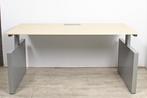 Voortman Hi Tee bureau, 160x80cm, lindberg eiken-aluminiu..., Nieuw, Ophalen of Verzenden