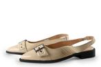 Manfield Slingbacks in maat 38 Wit | 10% korting, Verzenden, Wit, Manfield, Gedragen