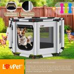 LOVPET® Puppyren opvouwbaar Hondenren Binnen & Buiten Honden, Verzenden, Nieuw