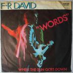 F.R. David - Words - Single, Pop, Gebruikt, 7 inch, Single