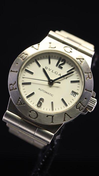 Bvlgari - Diagono - LCV29S - Heren - 2000-2010, Sieraden, Tassen en Uiterlijk, Horloges | Heren