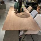 Piastra Eettafel 190x95 Mango Warm Naturel - Pronto Wonen, Huis en Inrichting, Tafels | Eettafels, 50 tot 100 cm, Nieuw, Industrieel
