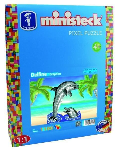 Feuchtmann - ministeck Dolfijnen (Knutselpakketten), Kinderen en Baby's, Speelgoed | Educatief en Creatief, Knutselen, Nieuw, Verzenden