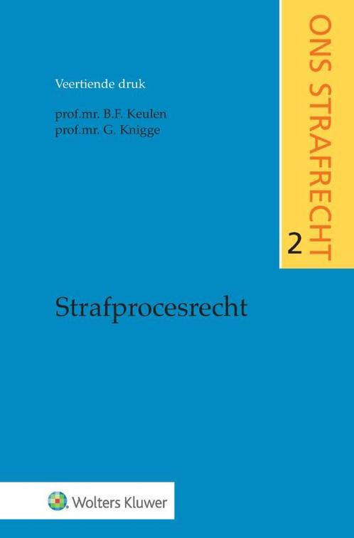Strafprocesrecht 9789013153880 B.F. Keulen, Boeken, Wetenschap, Gelezen, Verzenden
