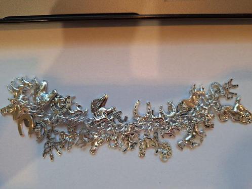 Zonder Minimumprijs - Armband Zilver - CHARMS HET PAARD, Sieraden, Tassen en Uiterlijk, Armbanden