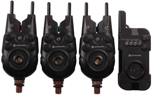 Ultimate Elite Bite Alarm Set 3+1, Watersport en Boten, Hengelsport | Algemeen, Overige typen, Nieuw, Verzenden