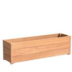 Hardhouten plantenbak Sevilla 150x40x43,5cm - Met bodem, 100 cm of meer, Nieuw, Rechthoekig, 30 tot 60 cm