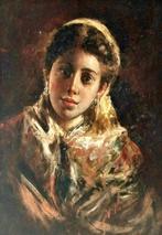 Antonio Mancini (1852-1930), Attributed to - Ritratto di