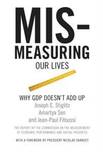 9781595585196 Mis-measuring Our Lives Joseph E. Stiglitz, Nieuw, Joseph E. Stiglitz, Verzenden