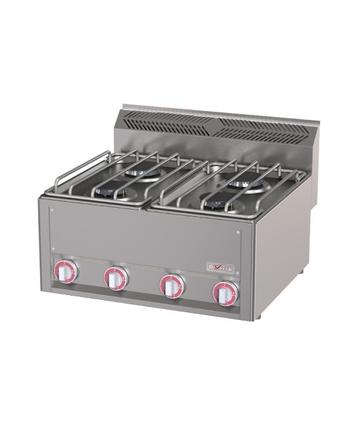 Gaskooktoestel Diverso | 4-Pits | 2x 3kW en 2x 3,6kW beschikbaar voor biedingen