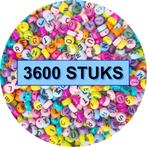 Fako Bijoux - Letterkralen Rond Bulk - Letter Beads -, Hobby en Vrije tijd, Kralen en Sieraden maken, Verzenden, Nieuw