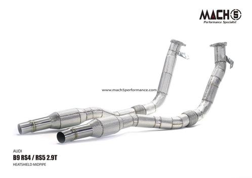 Mach5 Performance Mid Pipes / Resonator Delete Audi RS4 / RS, Auto diversen, Tuning en Styling