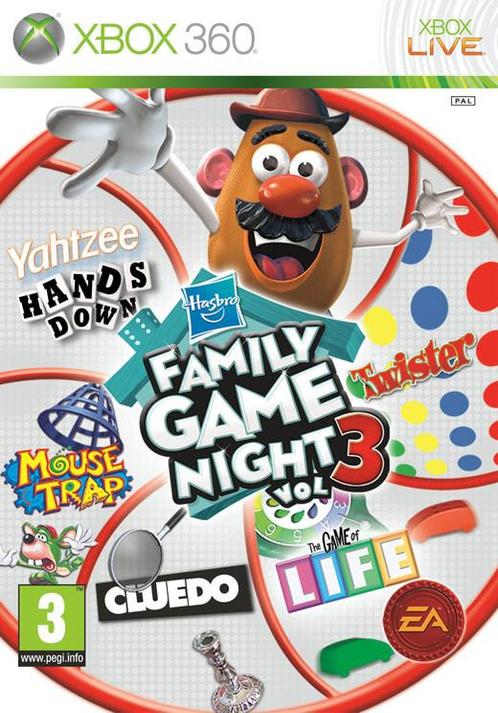 Hasbro Family Game Night 3 (Xbox 360), Spelcomputers en Games, Games | Xbox 360, Gebruikt, Verzenden