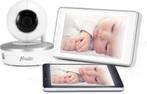 Alecto DIVM-550 Babyfoon met camera - Wit/Zilver, Kinderen en Baby's, Babyfoons, Verzenden, Zo goed als nieuw