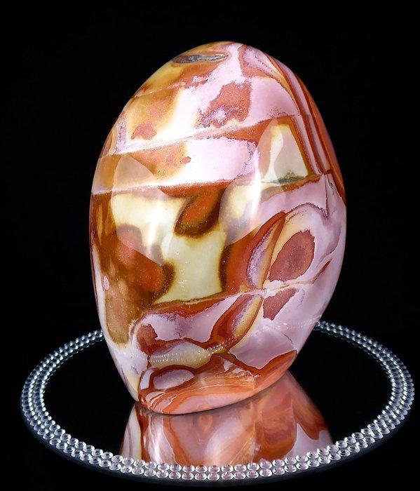 Geen reserveprijs / Jaspis Polychroom Imprimee / Vrije vorm, Verzamelen, Mineralen en Fossielen