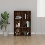 vidaXL Boekenkast/dressoir 66x30x98 cm bewerkt hout gerookt, Verzenden, Nieuw, 50 tot 100 cm, Minder dan 100 cm