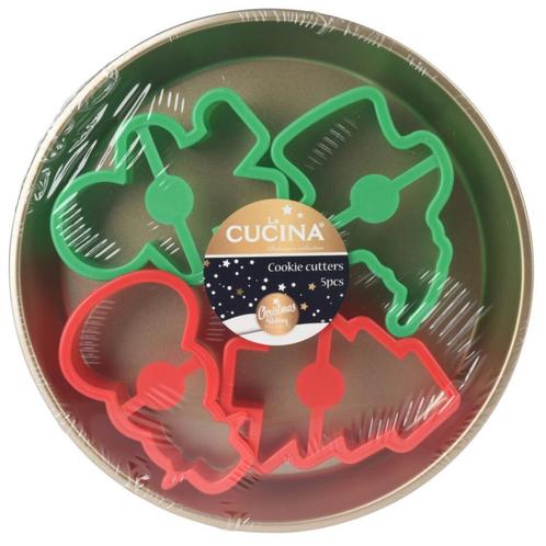 Bakvorm Set met Uitstekers Kerst**, Hobby en Vrije tijd, Taarten en Cupcakes maken, Nieuw, Verzenden