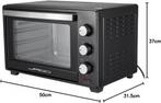 Jago® Mini-oven met circulatie, binnenverlichting, elektrisc, Witgoed en Apparatuur, Verzenden, Nieuw