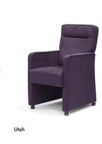 Eetkamerstoel Utah - eetkamerstoelen - Paars, Huis en Inrichting, Stoelen, Nieuw, Stof
