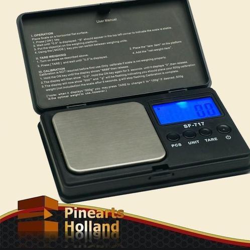 Precisie pocketweegschaal (1000g x 0.1g), Witgoed en Apparatuur, Weegschalen, Fijner dan 1 gram, Minder dan 10 kg, Overige typen