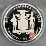 Jamaica. 25 Dollars 1978 25th Anniversary of the Coronation, Postzegels en Munten
