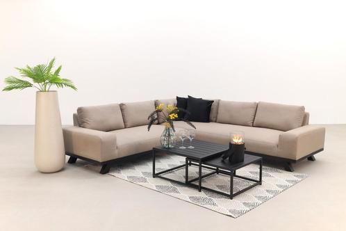 VDG Barcelona Sunbrella loungeset - Taupe, Tuin en Terras, Tuinsets en Loungesets, Loungeset, Nieuw, Overige materialen, Verzenden