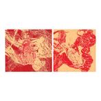 Arturs Dimiters - Diptych abstract painting Reflections in