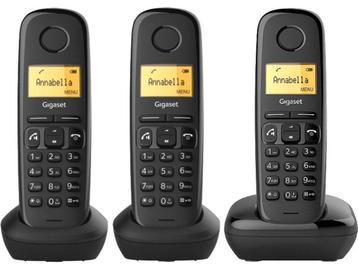 Gigaset A270 - Trio DECT telefoon - Zwart beschikbaar voor biedingen
