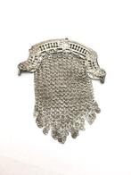 19e eeuws zilveren beursje/portemonee (Portemonnee), Ophalen of Verzenden, Gebruikt, Overige kleuren, Overige merken