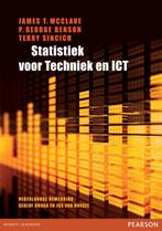 Statistiek voor techniek en ICT 9789043014090 J.T MacClave, Verzenden, Zo goed als nieuw, J.T MacClave