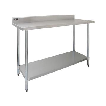 Commerciële Catering Werktafel RVS Horeca - 120 x 60 x 90 cm beschikbaar voor biedingen