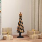 vidaXL Kerstboom met standaard Bruin 60 cm Massief teakhout, Diversen, Kerst, Verzenden, Nieuw