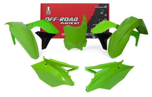 Racetech plastic kit Groen Kawasaki KX 450F 2016-2017, Motoren, Onderdelen | Merk-onafhankelijk, Ophalen of Verzenden