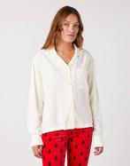 -57% Wrangler  Wrangler Blouse pristine beige  maat L, Kleding | Dames, Blouses en Tunieken, Verzenden, Nieuw, Wit