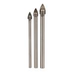 Silverline Tegels en Glas Boorkoppen Set - Ø 5, 6 en 8 mm.., Nieuw, Ophalen of Verzenden