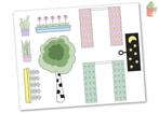 Lundby Poppenhuis Stickervel Creative - Gordijn & Bloem..., Kinderen en Baby's, Speelgoed | Poppenhuizen, Nieuw, Ophalen of Verzenden